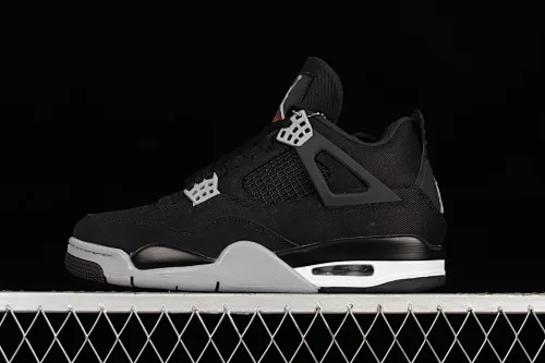 All categories Air Jordan Jordan series basketball shoes Air Jordan 4 Air Jordan 4 Retro "Olive Canvas" AJ4 Joe 4 black and gray denim DH7138-006